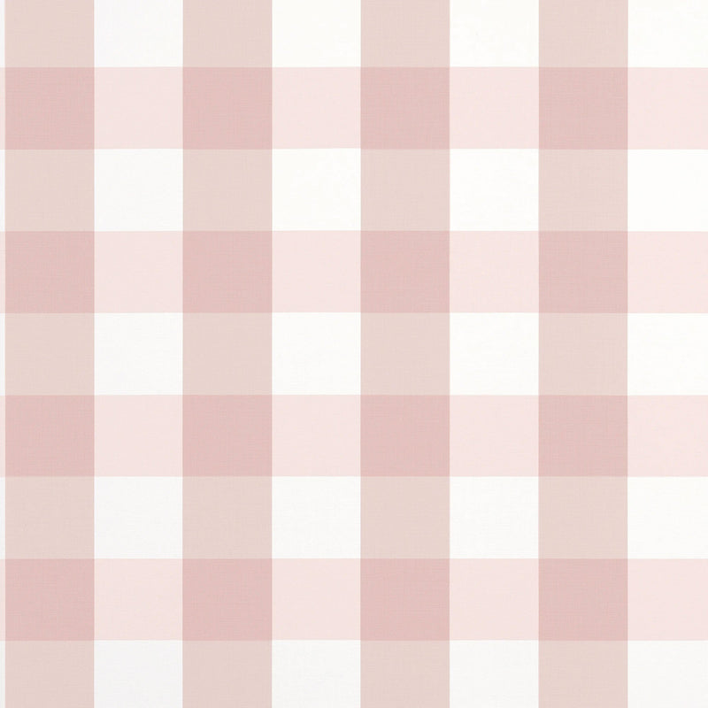T44081 Buffalo Check Blush Stripes and Checks Resource Wallpaper by Thibaut