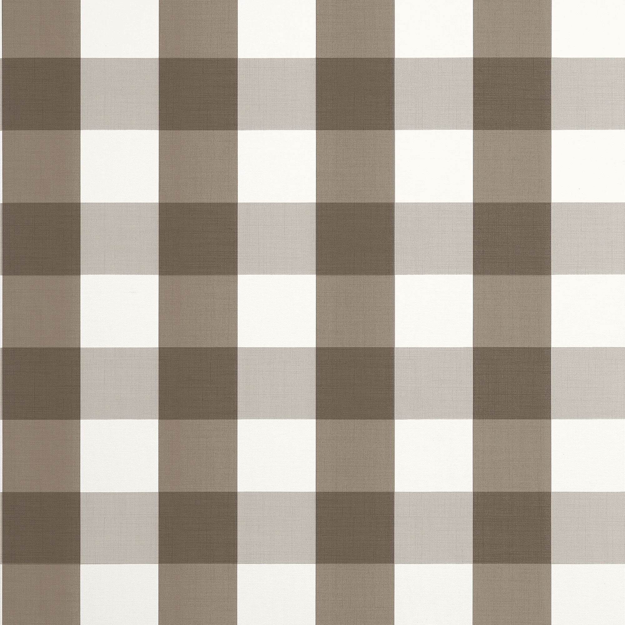 T44082 Buffalo Check Brown Stripes and Checks Resource Wallpaper by Thibaut
