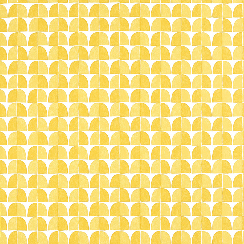 T45020 Solsbury Sunshine Yellow Wanderlust Wallpaper by Thibaut