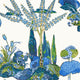 Orleans Blue and Green Wanderlust Wallpaper by Thibaut