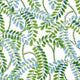 Augusta Blue and Green Wanderlust Wallpaper by Thibaut