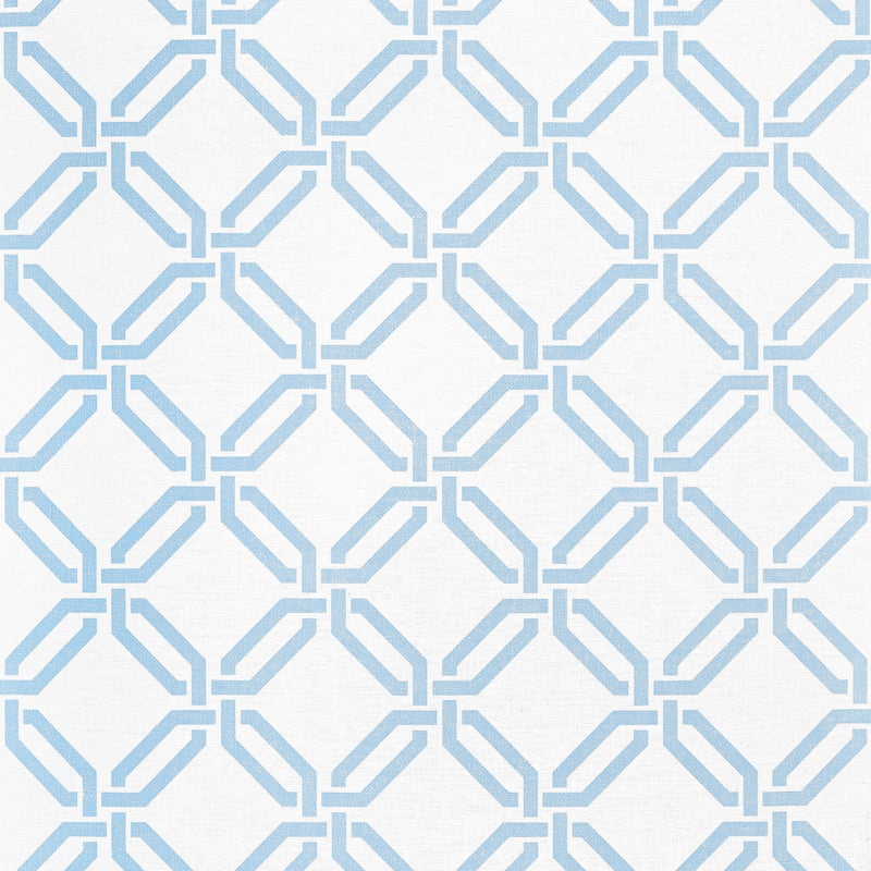 T45053 Miramar Way Light Blue Wanderlust Wallpaper by Thibaut