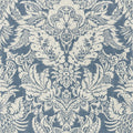 Chardonnet Damask Chestnut Hill Wallpaper By Thibaut