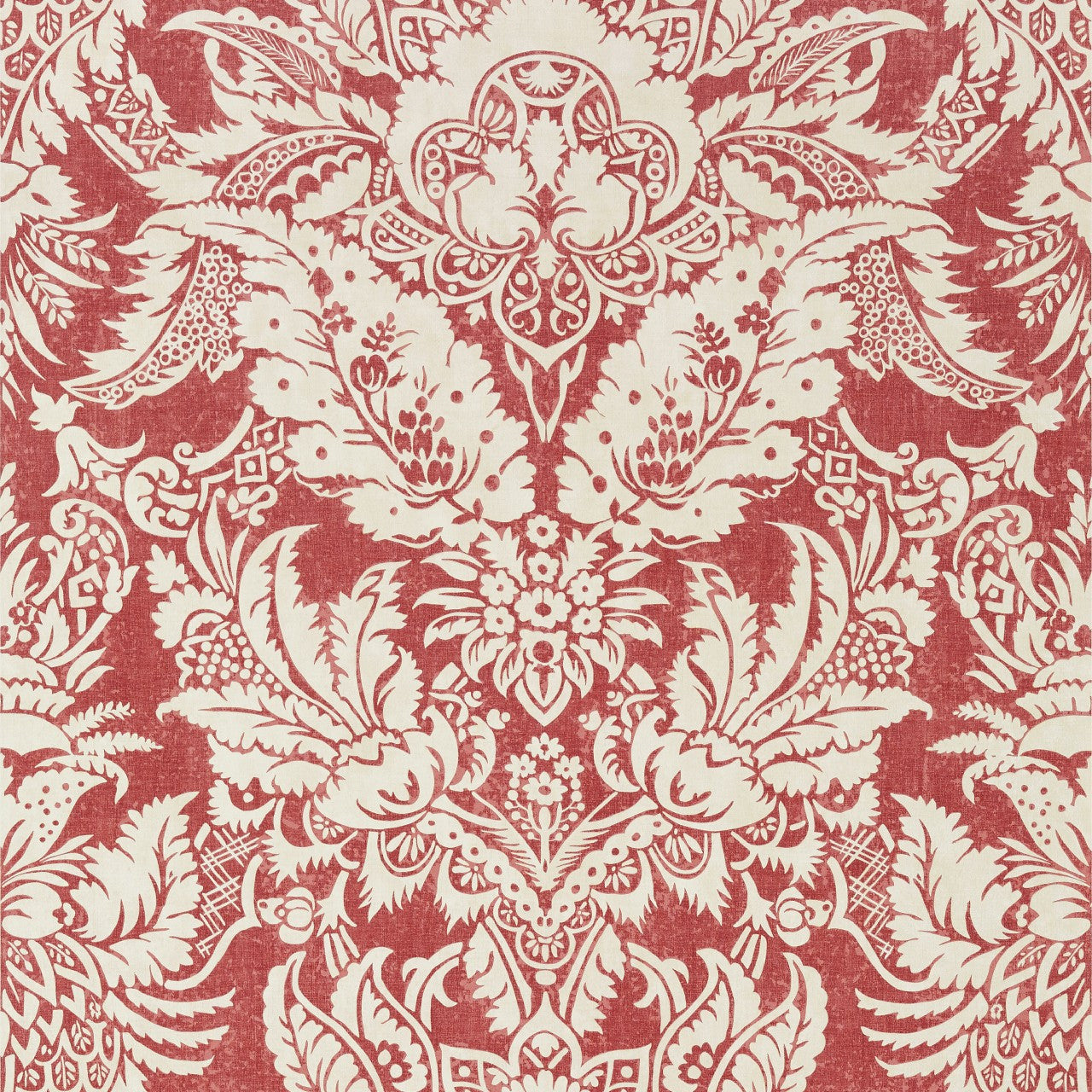 T72584 Chardonnet Damask Chestnut Hill Wallpaper By Thibaut