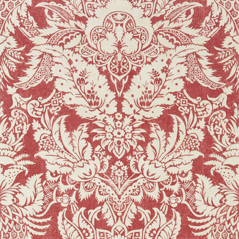T72584 Chardonnet Damask Chestnut Hill Wallpaper By Thibaut