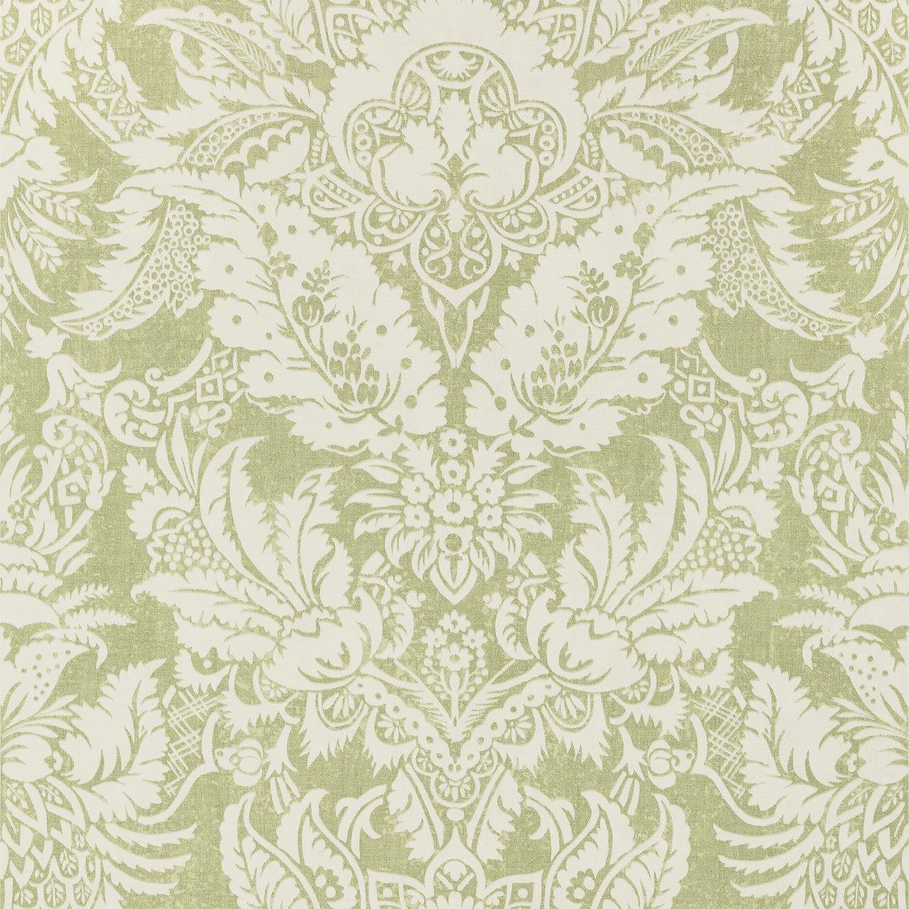 T72587 Chardonnet Damask Chestnut Hill Wallpaper By Thibaut