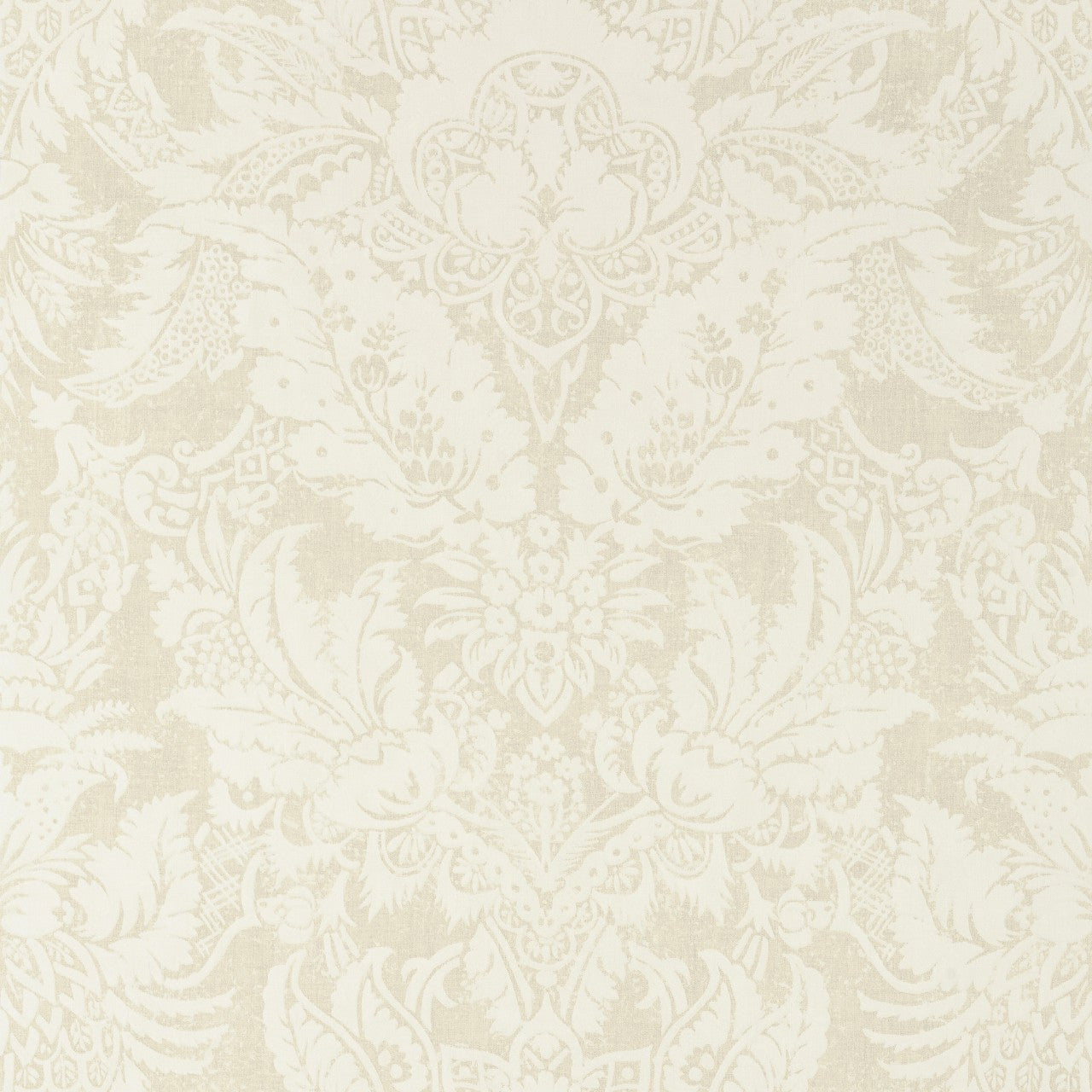 T72588 Chardonnet Damask Chestnut Hill Wallpaper By Thibaut