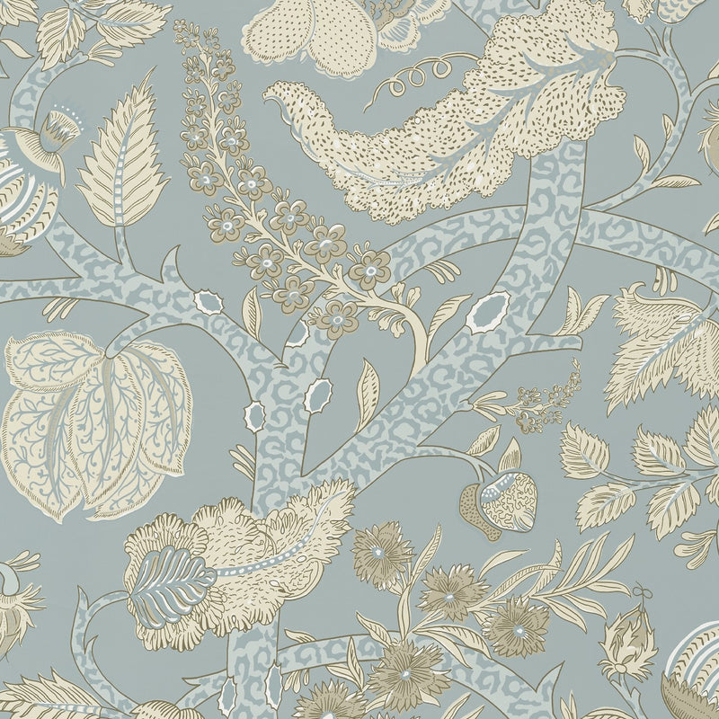 T72623 Macbeth Chestnut Hill Wallpaper By Thibaut