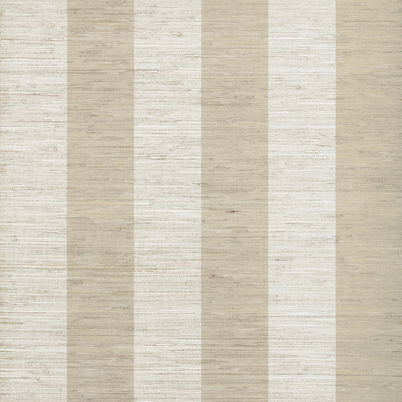 T72804 Crossroad Stripe Grasscloth Resource 4 Wallpaper By Thibaut