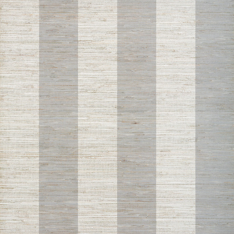 T72805 Crossroad Stripe Grasscloth Resource 4 Wallpaper By Thibaut