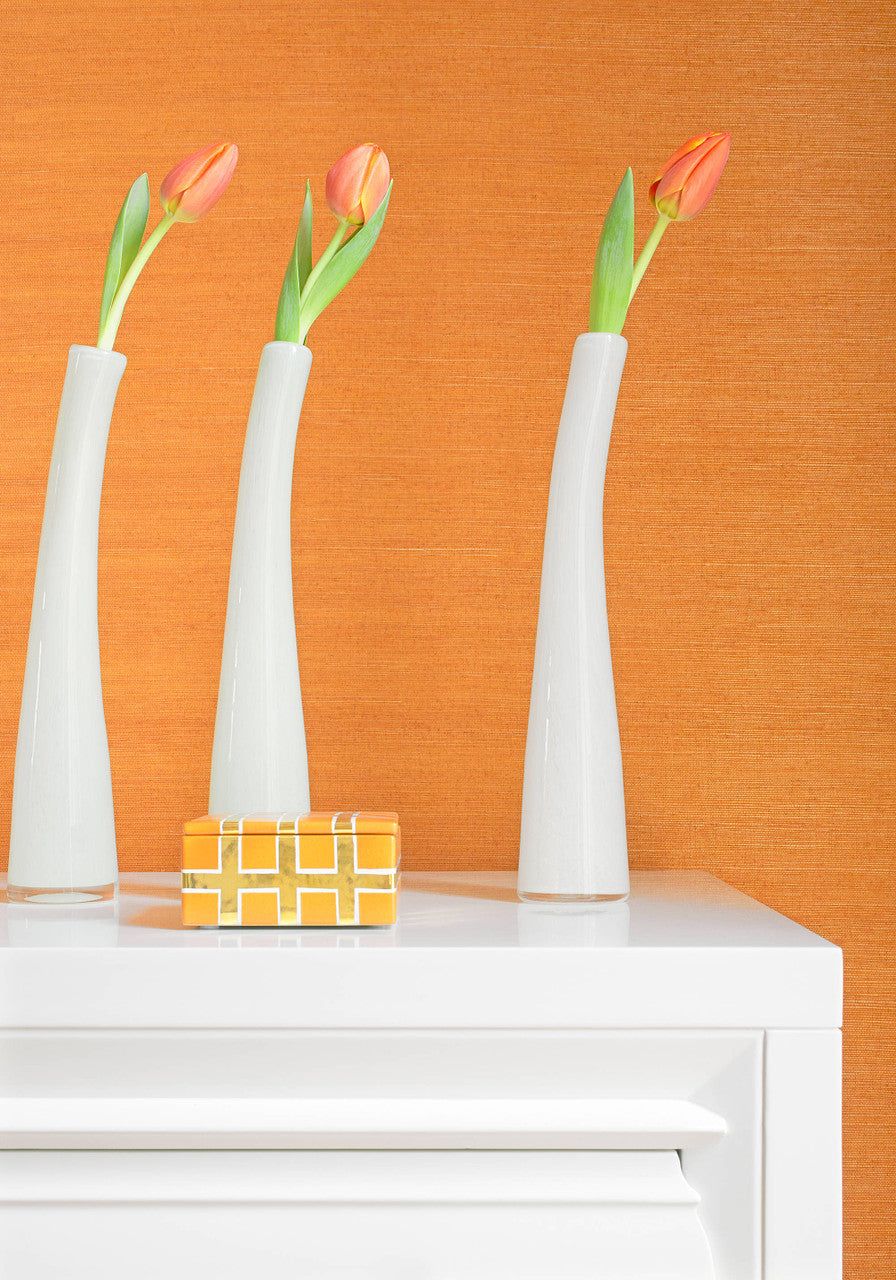 T72827 Shang Extra Fine Sisal Grasscloth Resource 4 Wallpaper By Thibaut