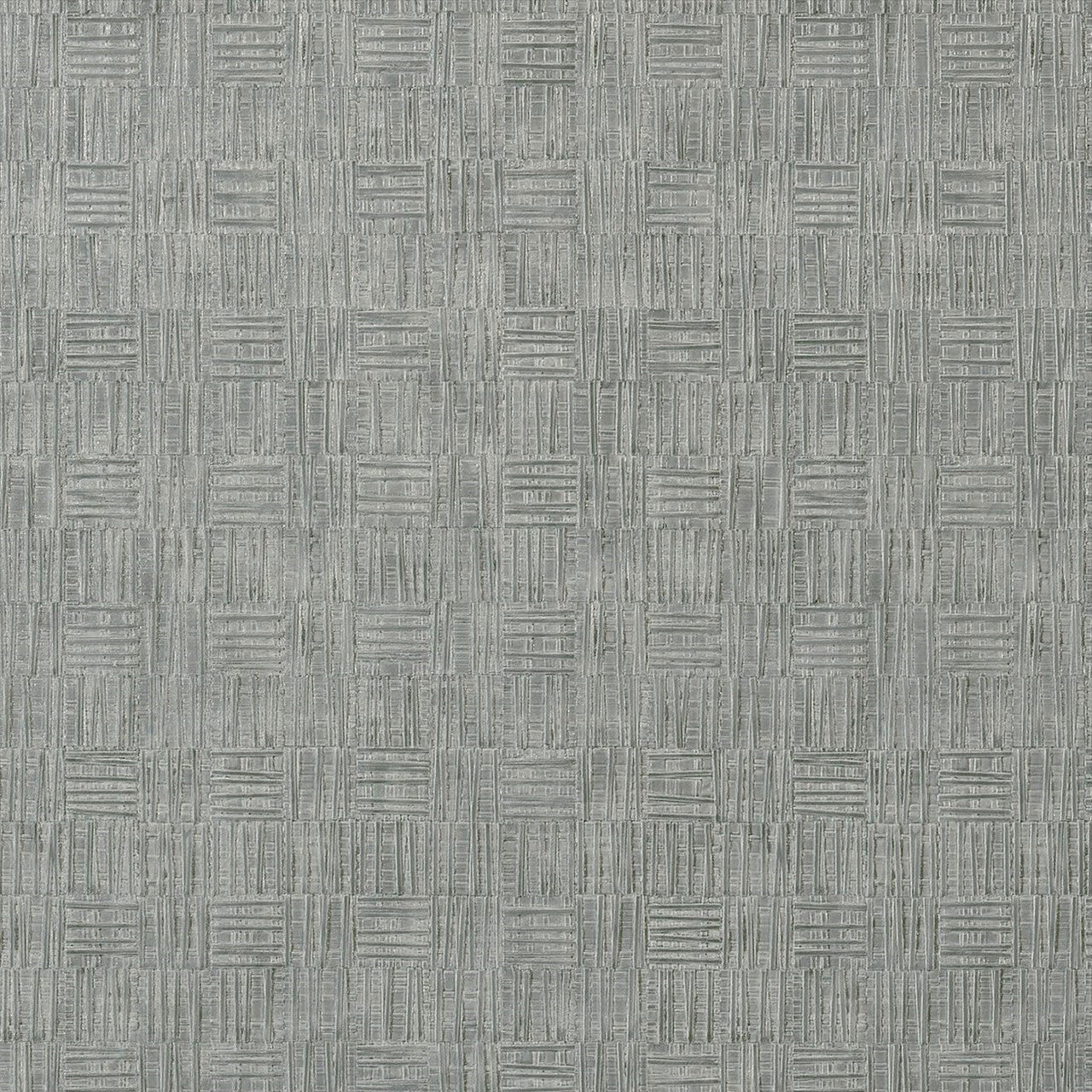 T75086 Tunica Basket Faux Resource Slate Wallpaper by Thibaut