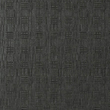 T75090 Tunica Basket Faux Resource Black Wallpaper by Thibaut