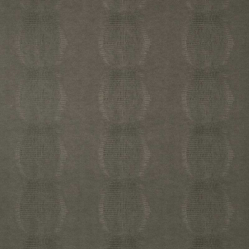 T75103 Kissimmee Faux Resource Charcoal Wallpaper by Thibaut