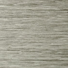 T75120 Jindo Grass Faux Resource Charcoal on Metallic Silver Wallpaper by Thibaut