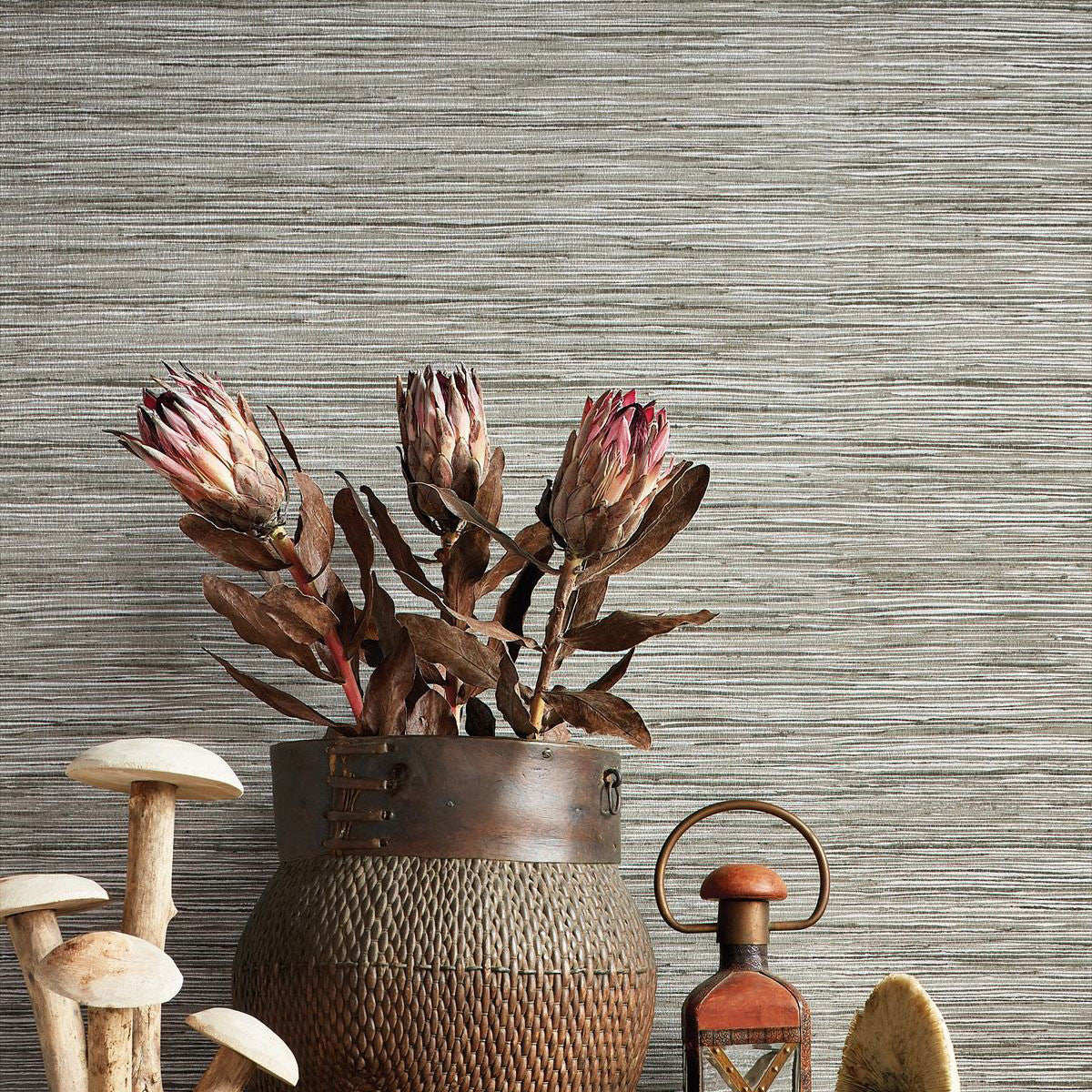 Jindo Grass Faux Resource Wallpaper by Thibaut