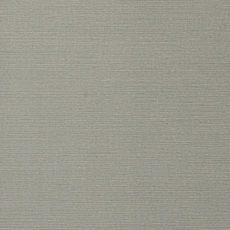 T75150 Taluk Sisal Faux Resource Dark Grey Wallpaper by Thibaut