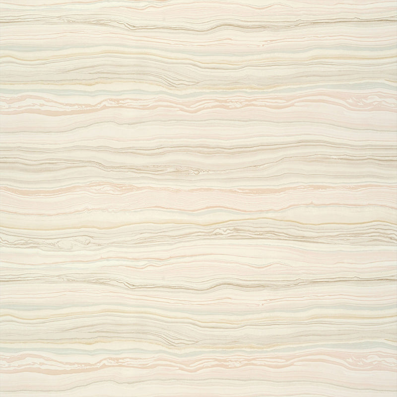 T75172 Treviso Marble Faux Resource Blush Wallpaper by Thibaut