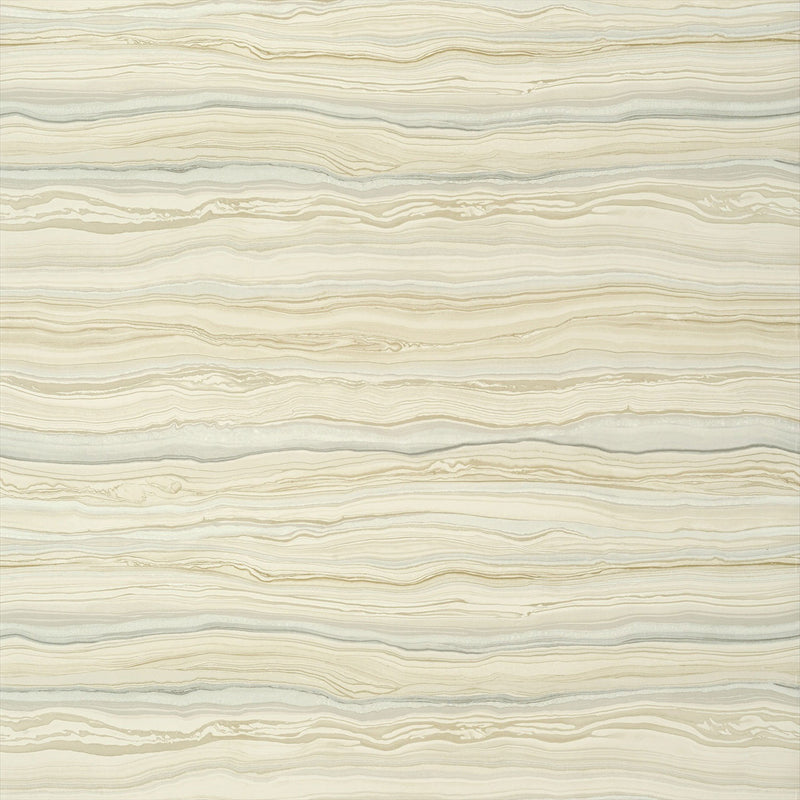 T75173 Treviso Marble Faux Resource Beige Wallpaper by Thibaut