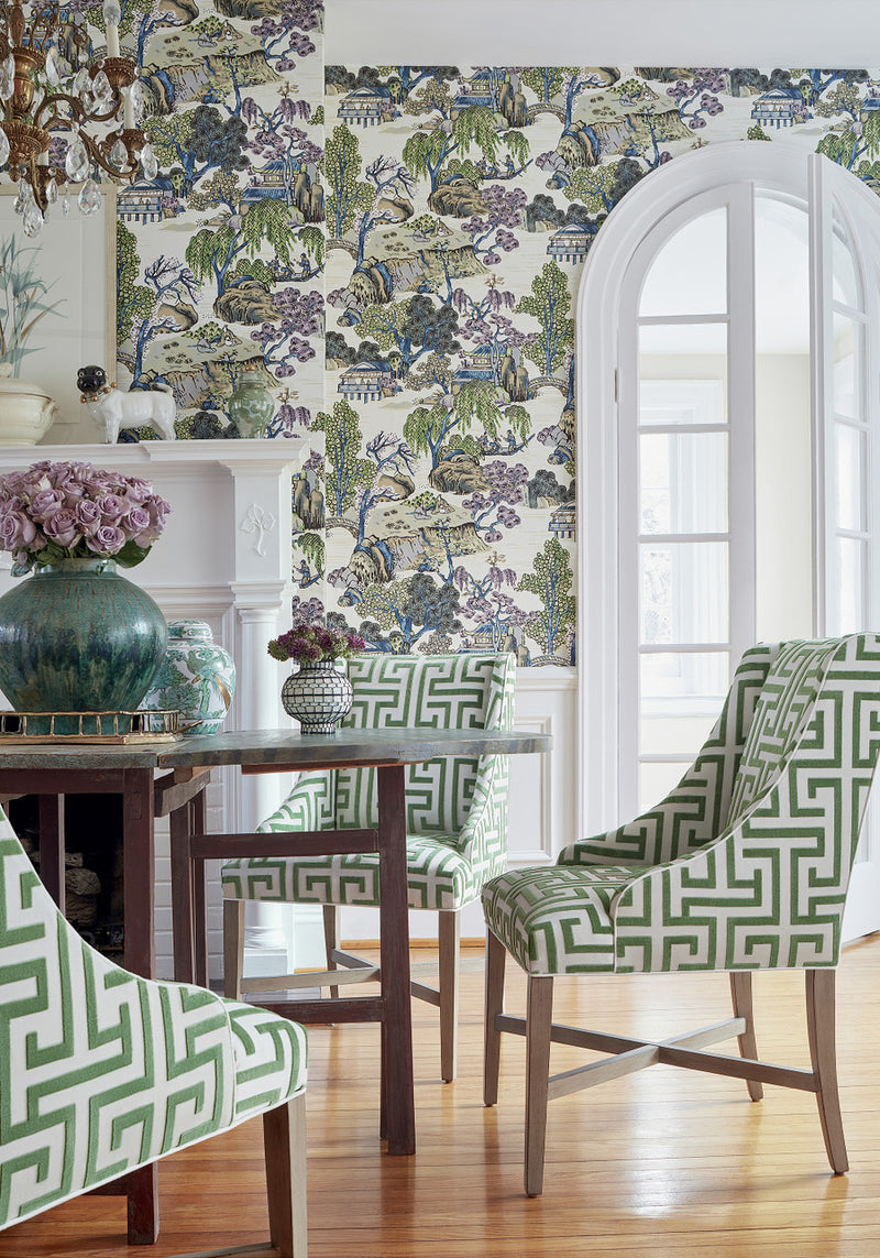 T75459 Asian Scenic Dynasty Wallpaper By Thibaut