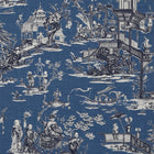 T75465 Cheng Toile Dynasty Wallpaper By Thibaut