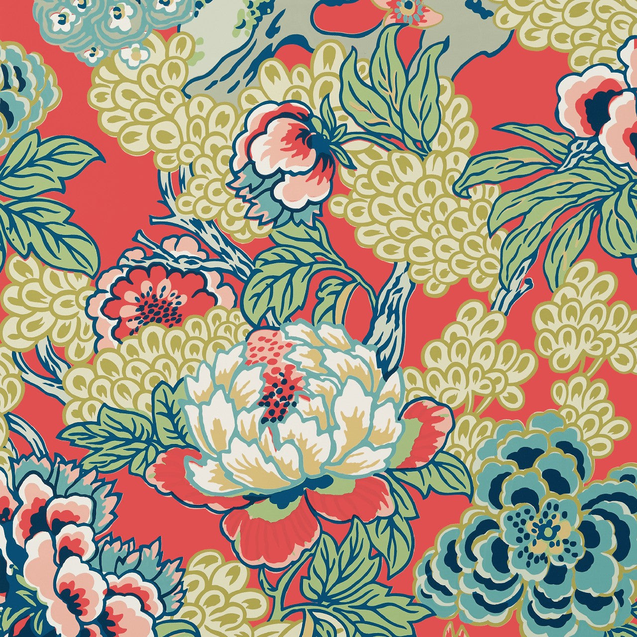 T75490 Honshu Dynasty Wallpaper By Thibaut