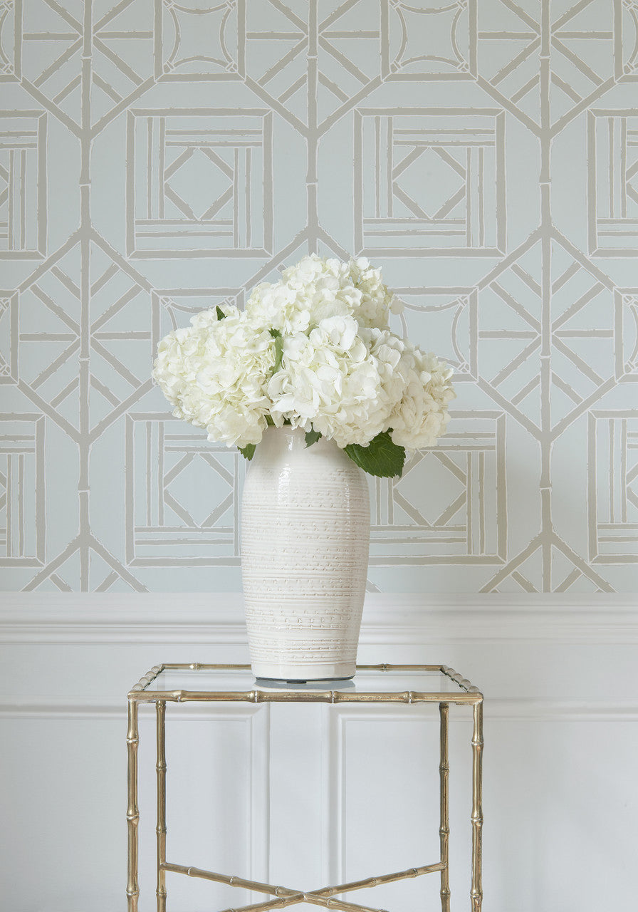 T75517 Shoji Panel Dynasty Wallpaper By Thibaut