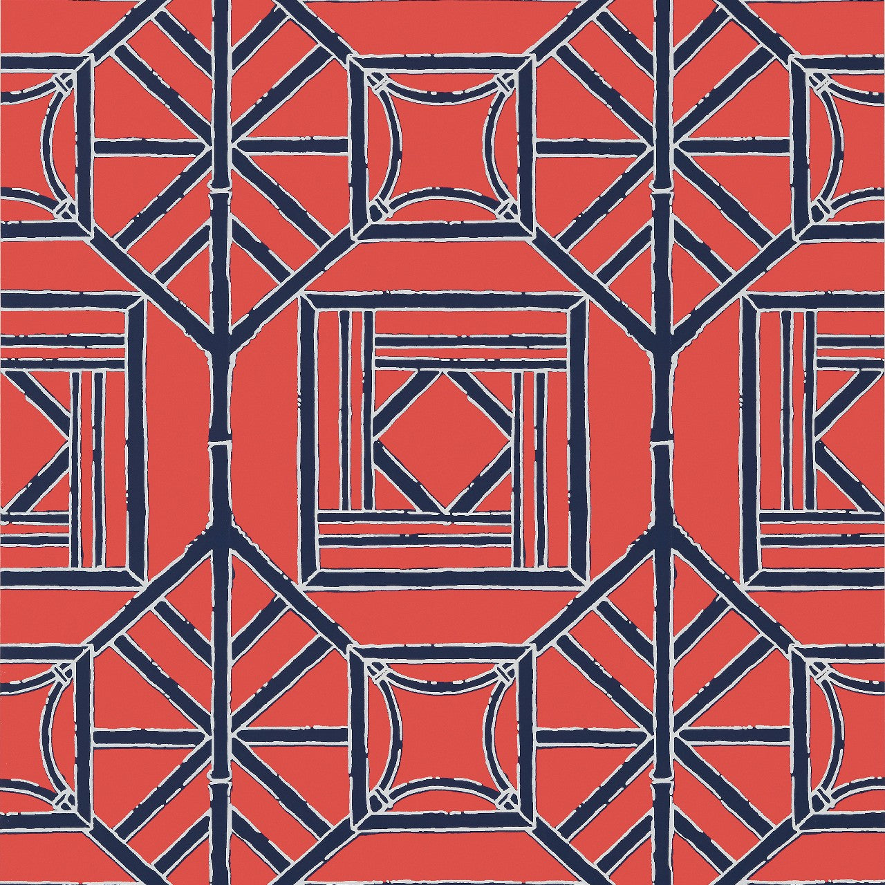 T75518 Shoji Panel Dynasty Wallpaper By Thibaut