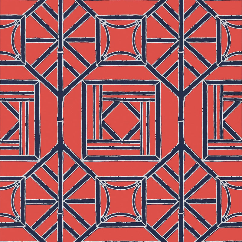 T75518 Shoji Panel Dynasty Wallpaper By Thibaut