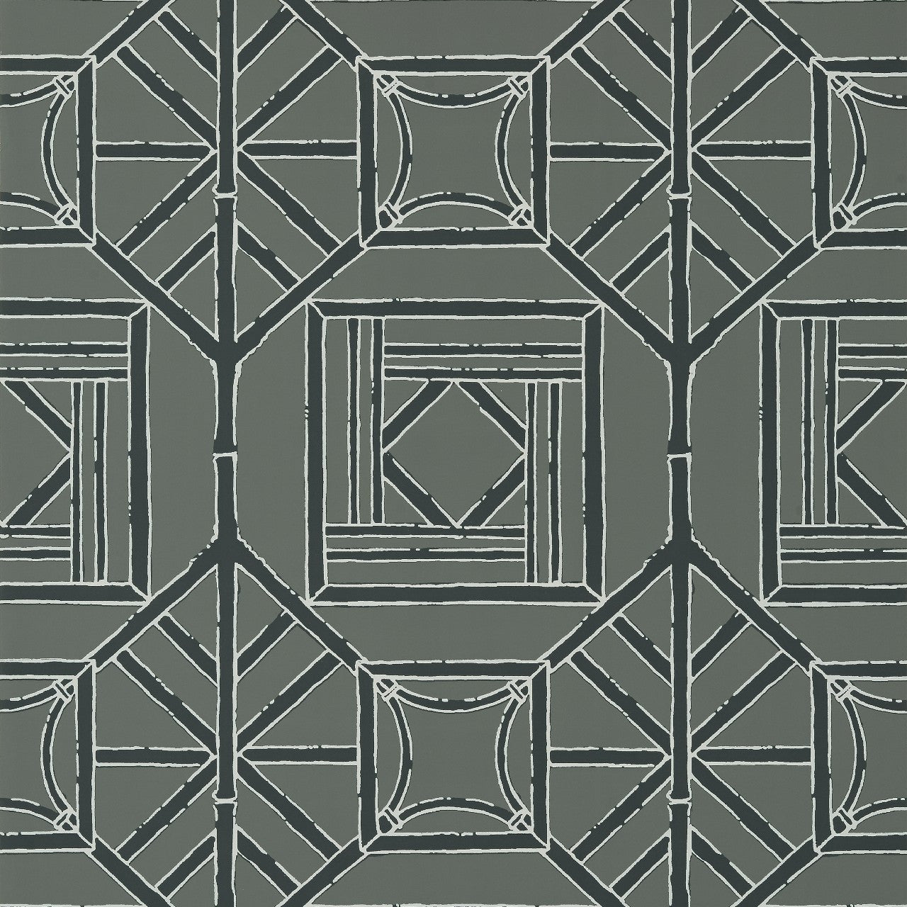 T75520 Shoji Panel Dynasty Wallpaper By Thibaut
