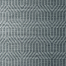 T83005 Tribeca Sisal Midnight Blue Natural Resource 2 Wallpaper by Thibaut