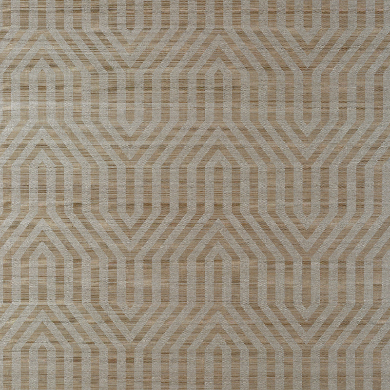 T83006 Tribeca Sisal Brown Natural Resource 2 Wallpaper by Thibaut