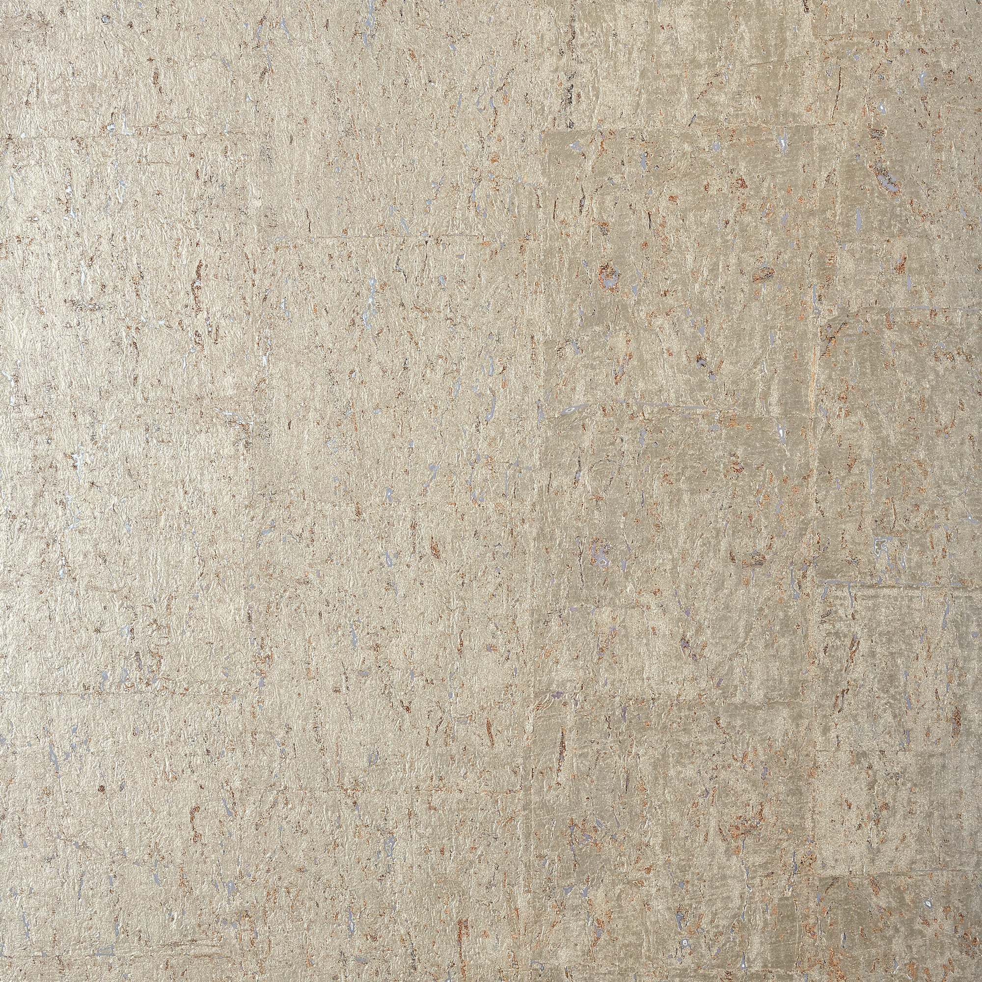 T83009 Cork Metallic Pewter Natural Resource 2 Wallpaper by Thibaut