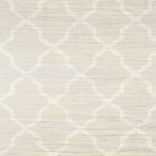 T83030 Carolyn Trellis Cream on Metallic Natural Resource 2 Wallpaper by Thibaut