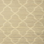 T83031 Carolyn Trellis Beige With Metallic Natural Resource 2 Wallpaper by Thibaut