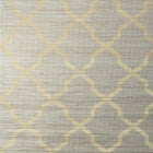 T83033 Carolyn Trellis Silver Natural Resource 2 Wallpaper by Thibaut