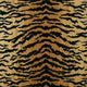 Tiger Flock Camel and Black Natural Resource 2 Wallpaper by Thibaut
