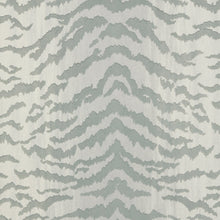 T83063 Tiger Flock Light Grey Natural Resource 2 Wallpaper by Thibaut
