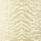 T83064 Tiger Flock Pearl Natural Resource 2 Wallpaper by Thibaut