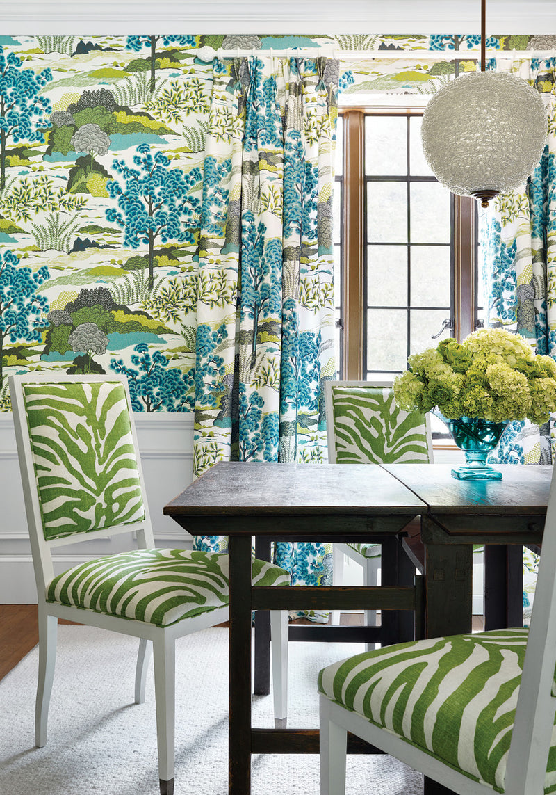 T85040 Daintree Greenwood Wallpaper By Thibaut