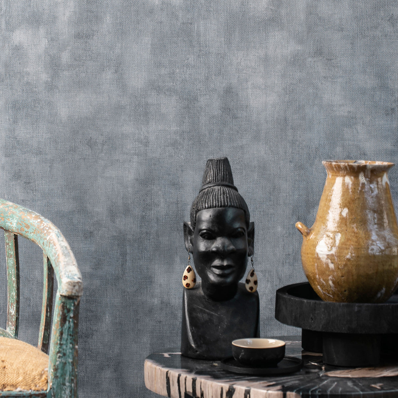 TA25011 Textile Plain Shades of Colour Wallpaper By Galerie