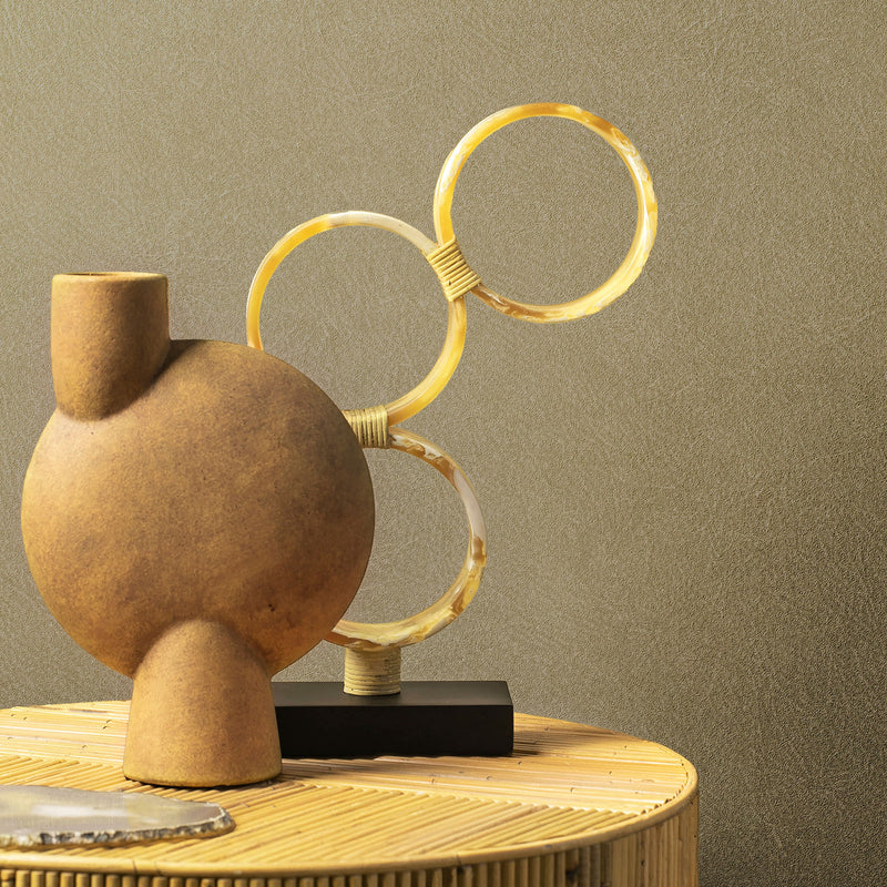 TA25022 Leather Plain Shades of Colour Wallpaper By Galerie