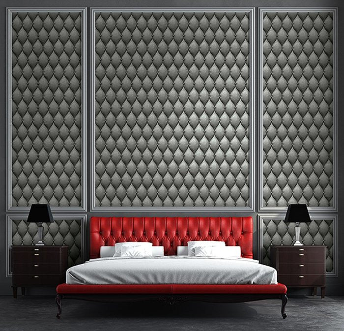 TD30000 Pintuck 3D Wallcoverings Wallpaper by Today Interiors