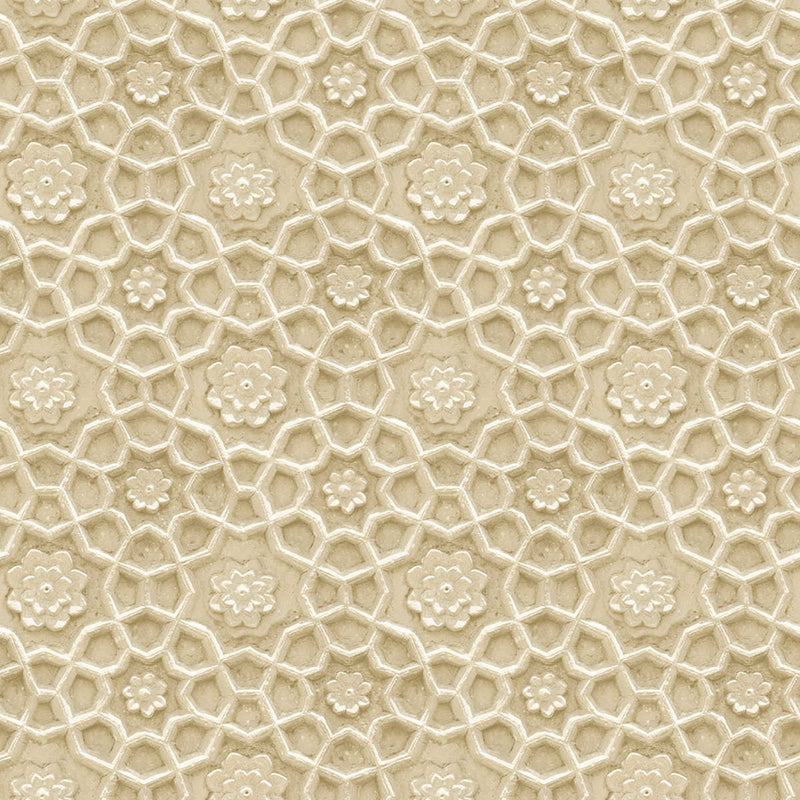 TD30105 Floral Mosaic 3D Wallcoverings Wallpaper by Today Interiors