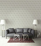 TD30810 Layered Connection 3D Wallcoverings Wallpaper by Today Interiors