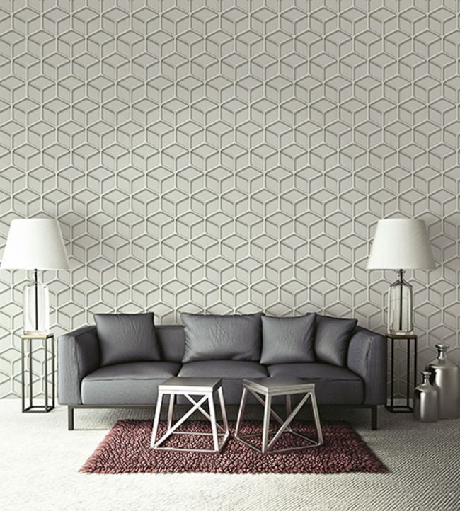TD30810 Layered Connection 3D Wallcoverings Wallpaper by Today Interiors