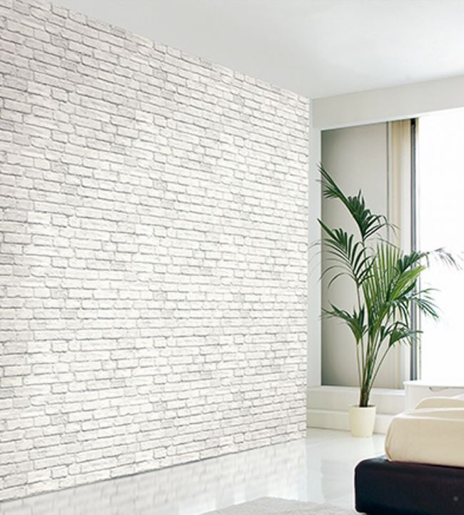 TD31502 Mono Brick 3D Wallcoverings Wallpaper by Today Interiors