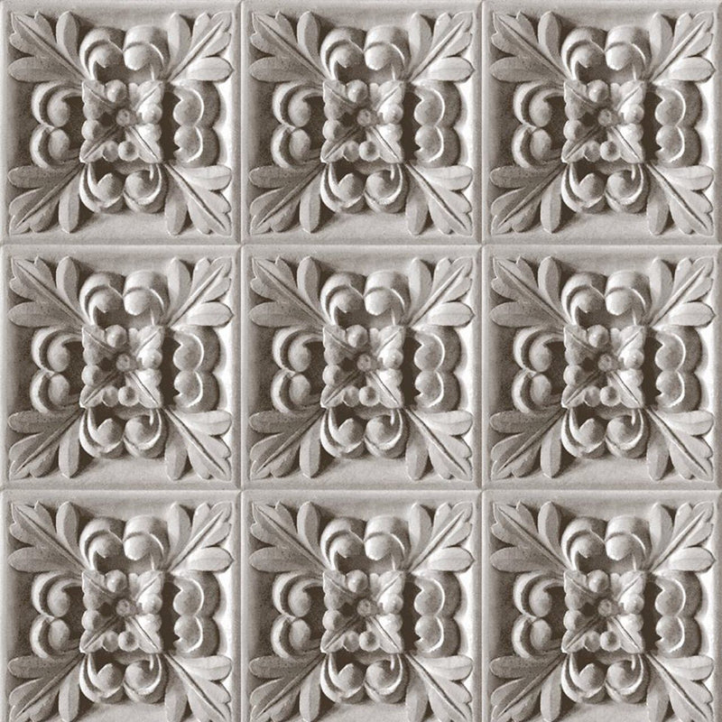 TD31600 Carved Floral 3D Wallcoverings Wallpaper by Today Interiors