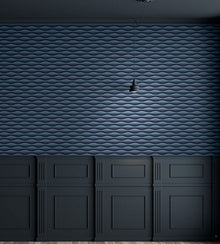 TD31702 Tucked Wave 3D Wallcoverings Wallpaper by Today Interiors