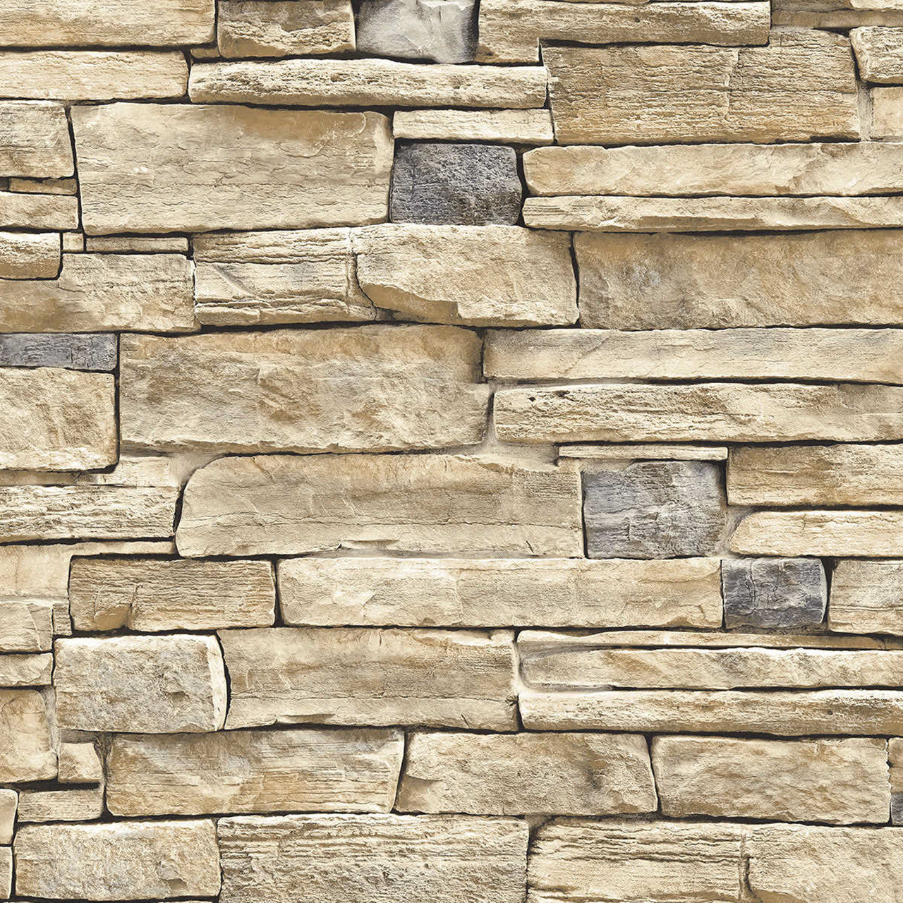 TD32002 Stone Brick 3D Wallcoverings Wallpaper by Today Interiors